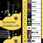 [荒野行動] 　～ 9月侍リーグ提携『JTL』Day4～配信実況🐸