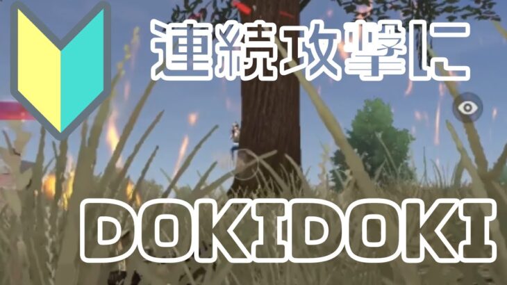 【初心者】連続攻撃にDOKIDOKI【荒野行動】